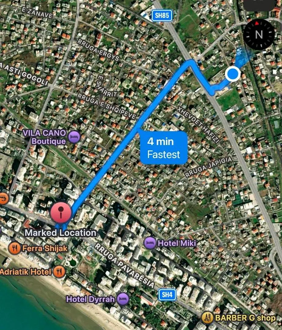 Sarvi Apartments Дуррес 0*,  Албания